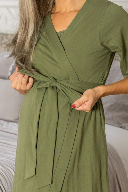 Olive Green Robe