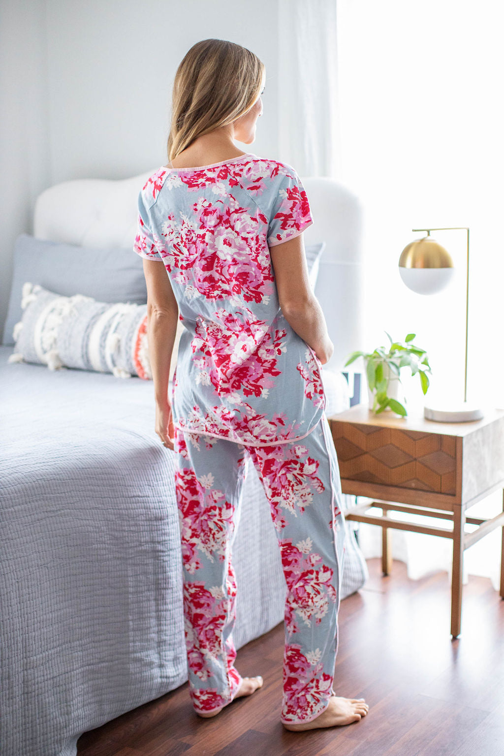 Mae Maternity Nursing Pajama Set