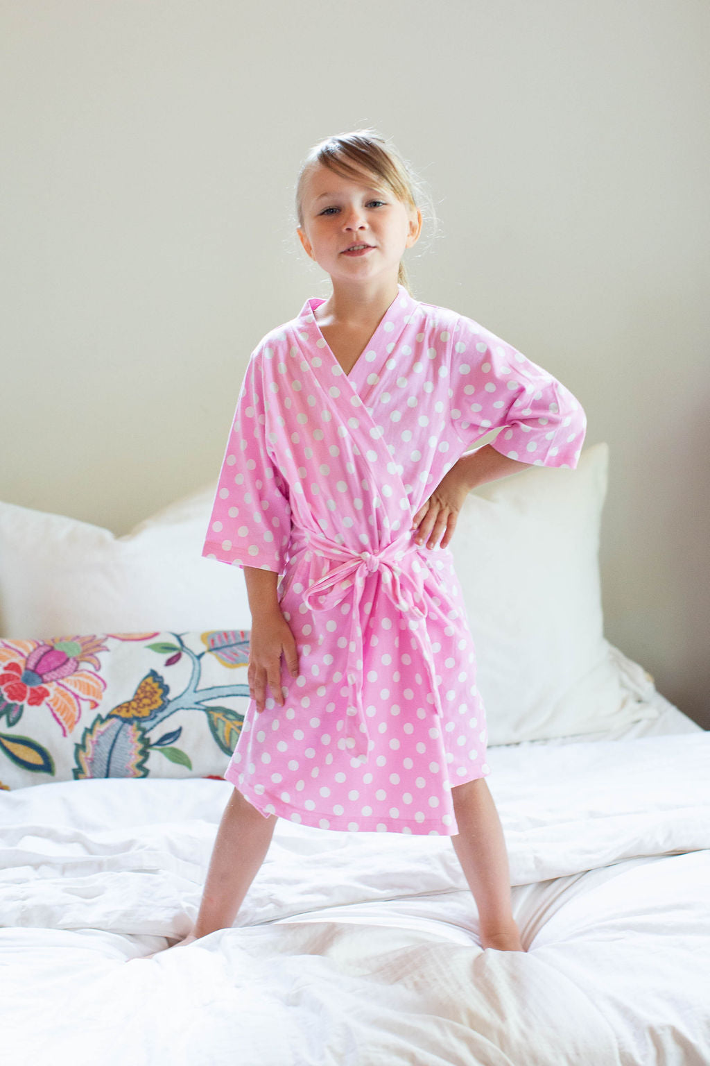 Molly Mommy & Daughter Robe Set & Newborn Swaddle Blanket Set