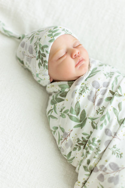 Morgan Gownie & Newborn Swaddle Blanket Set