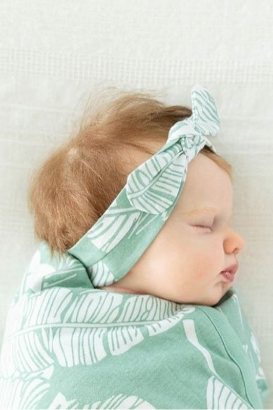 Marie Knotted Bow Baby Headband ONLY