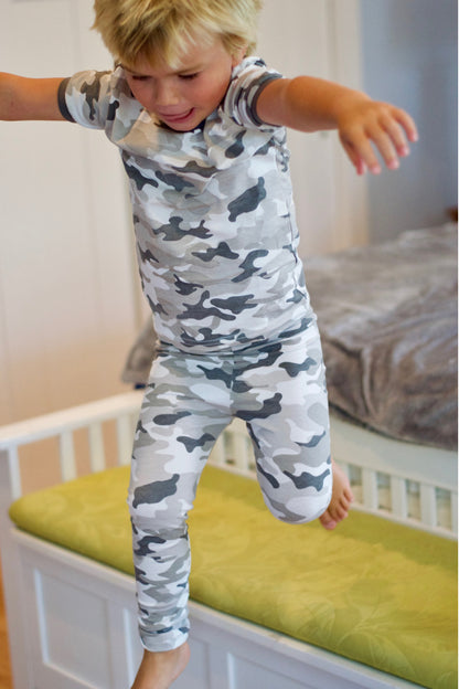 Camo Unisex Kids Pajama Set