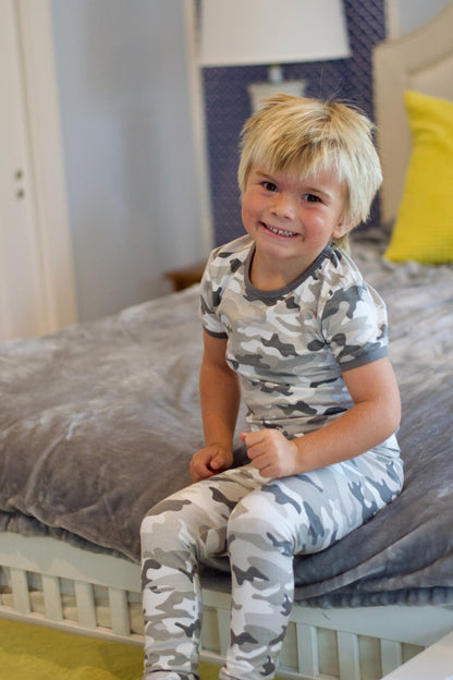Camo Unisex Kids Pajama Set